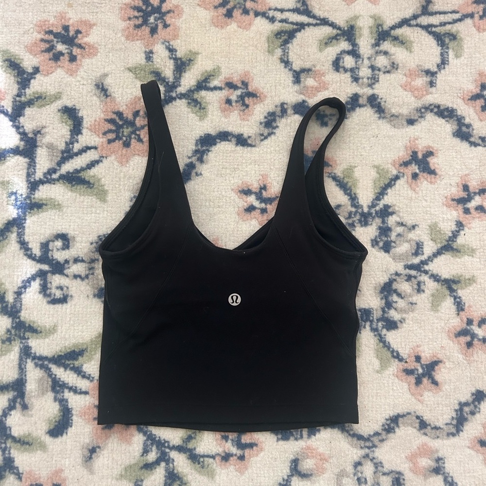 lululemon athletica Black Tank Top